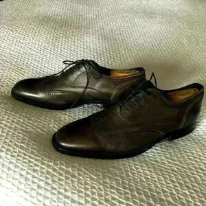 John Varvatos Brown Wingtips (Size 9)